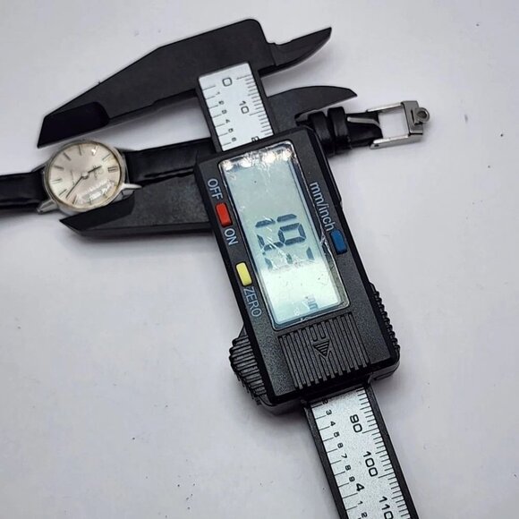 Omega Watch 511.0426 Geneve 19mm Women's Silver X Black manual 17 Jewels working - Picture 6 of 13